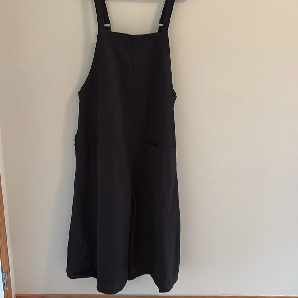 Sarahwear Cotton Jumpsuit  (Black/ One Size Reg) - Picture 7 of 7
